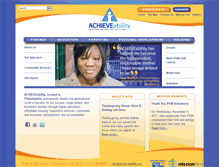 Tablet Screenshot of achieveability.org